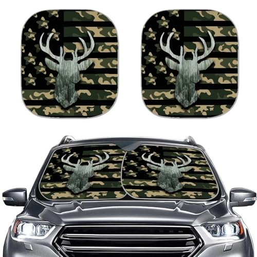 Camo American Flag Elk