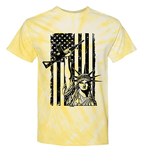 Pale Yellow Tie Dye