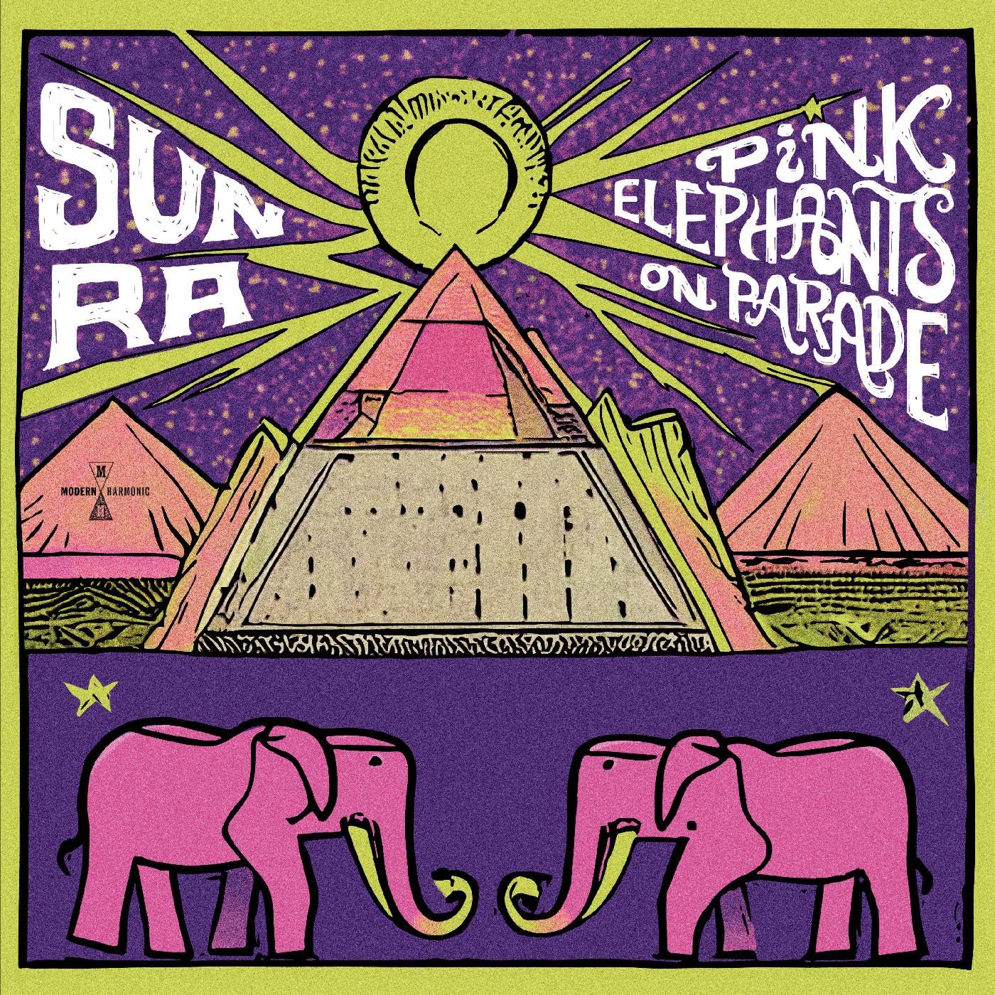 Pink Elephants On Parade - Whimsical Decor for Kids' Rooms, Themed Parties, and Nursery Wall Art
