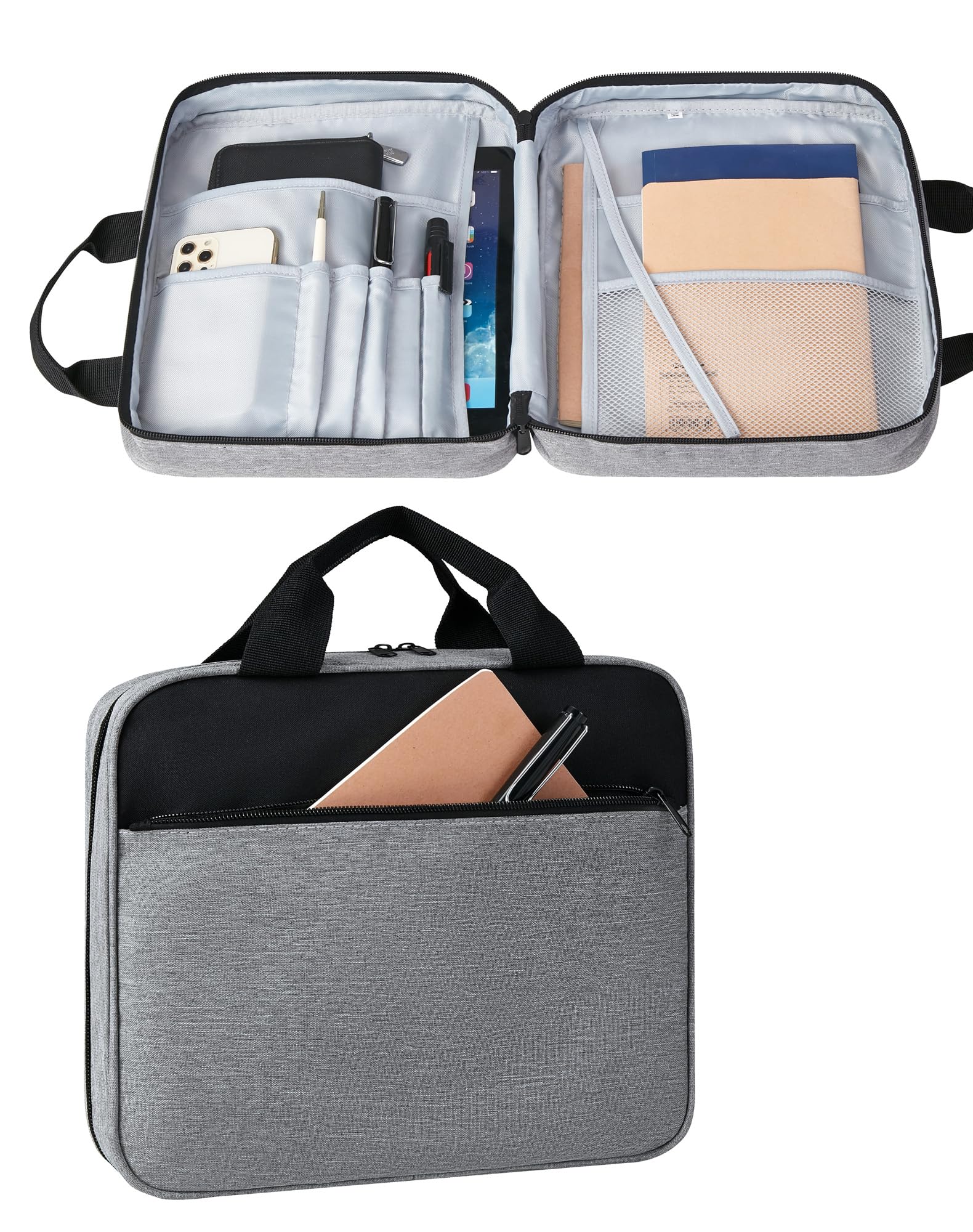 Large Bible Cover for Women & Men - Durable Carrying Case with Zipper for Travel, Church & Daily Use