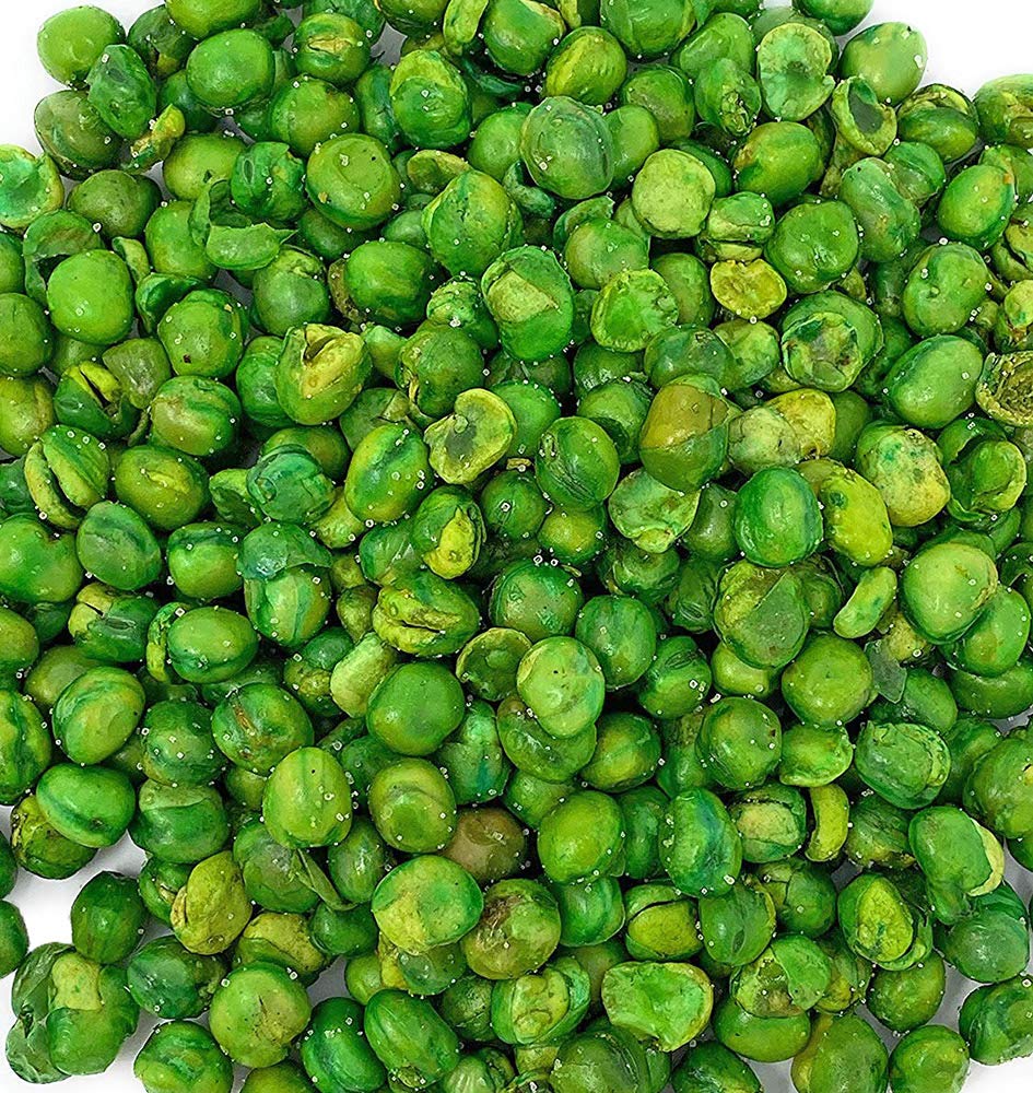SweetGourmet Roasted & Salted Green Peas - Healthy Vegan Snacks, Gluten-Free, Non-GMO, 4lb Bulk Pack - Perfect for On-the-Go, Office, or Movie Night Snacking