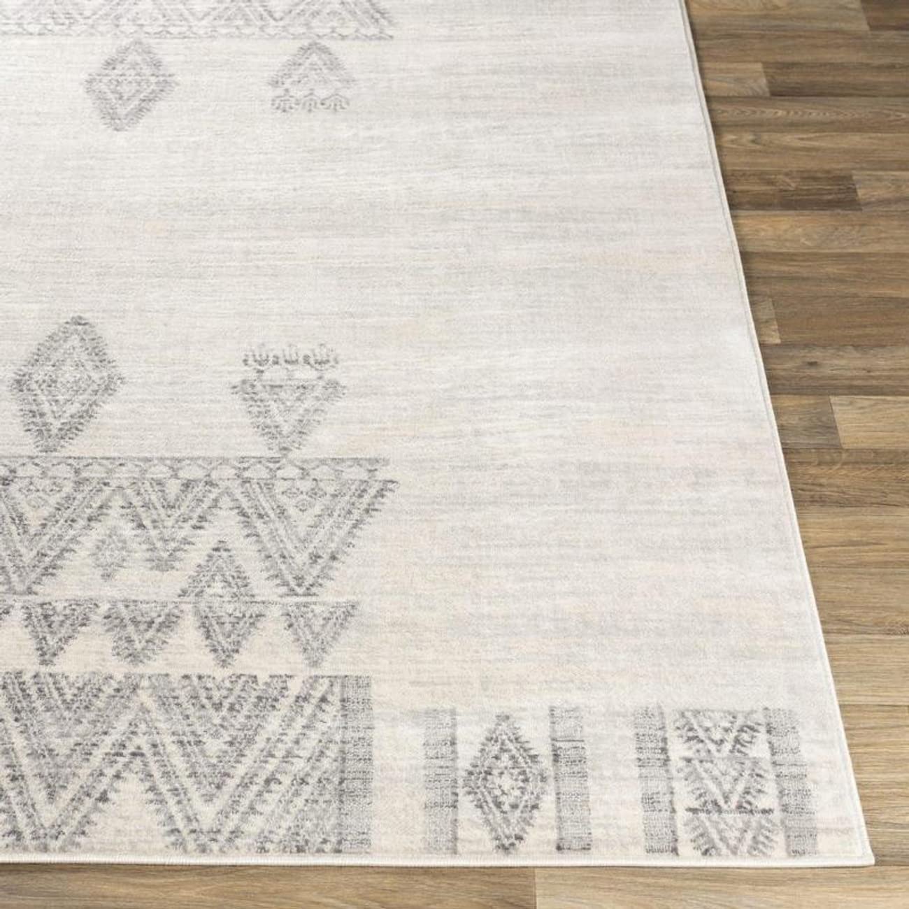Mark&Day 9x13 Urmond Global Cream Area Rug - Soft Modern White Blue Black Carpet for Living Room, Bedroom, Kitchen - Non-Slip Floor Mat for Home Decor & High Traffic Areas (9' x 12'3
