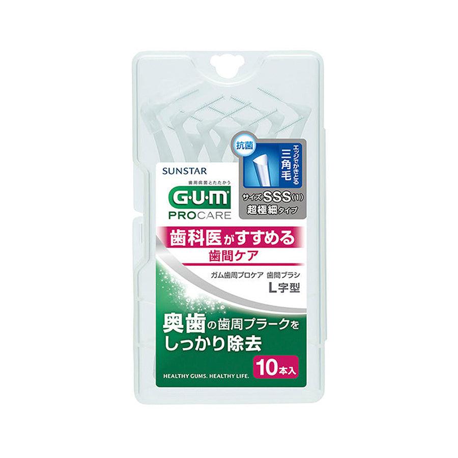 GUM Interdental Brushes - Soft Slim Stainless Steel Dental Picks for Teeth Cleaning and Gum Care - Perfect for Braces, Bridges, and Tight Spaces Between Teeth