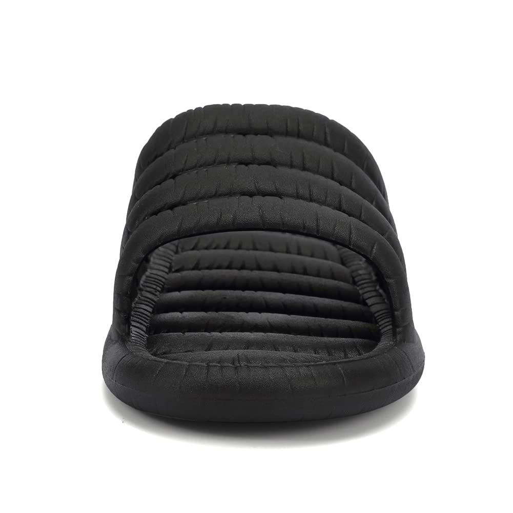 **FINLEOO Quick-Dry Shower Sandals with Drainage Holes - Non-Slip Bathroom & Gym Slippers for Men & Women - Soft Sole Open-Toe House Slippers for Indoor/Outdoor Use**    *(Use Cases: Perfect for Bathroom, Poolside, Gym, Spa, Travel, or Everyday Indoor Comfort)*