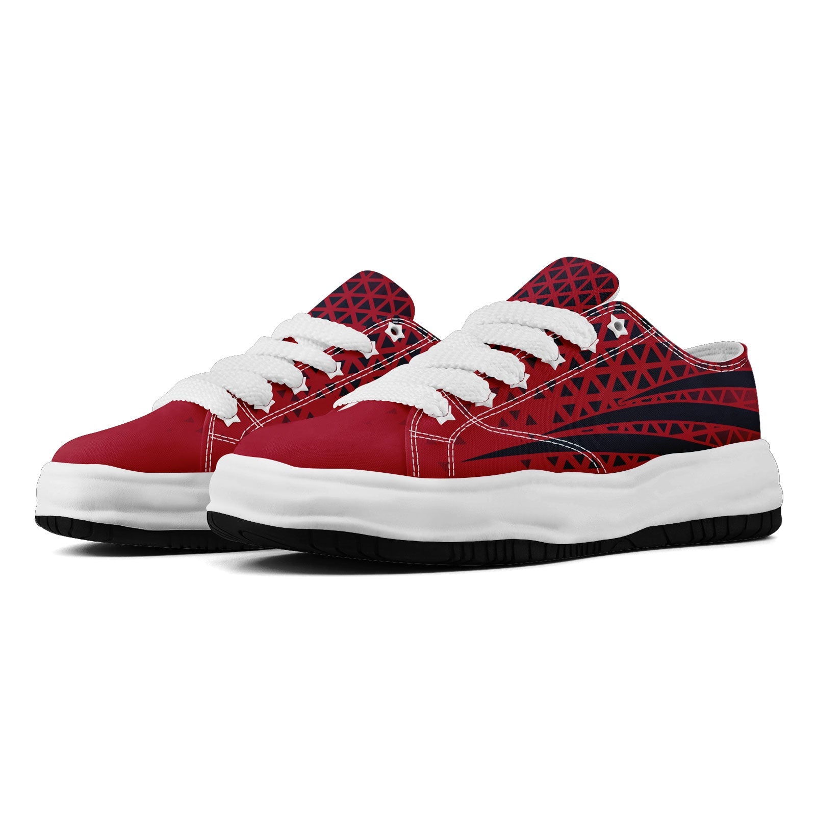 Custom Blue & White Texas Shoes - Personalized Sneakers for Men & Women - Size 12 (FN038 D023003) - Perfect for Texas Pride, Sports Events & Casual Wear