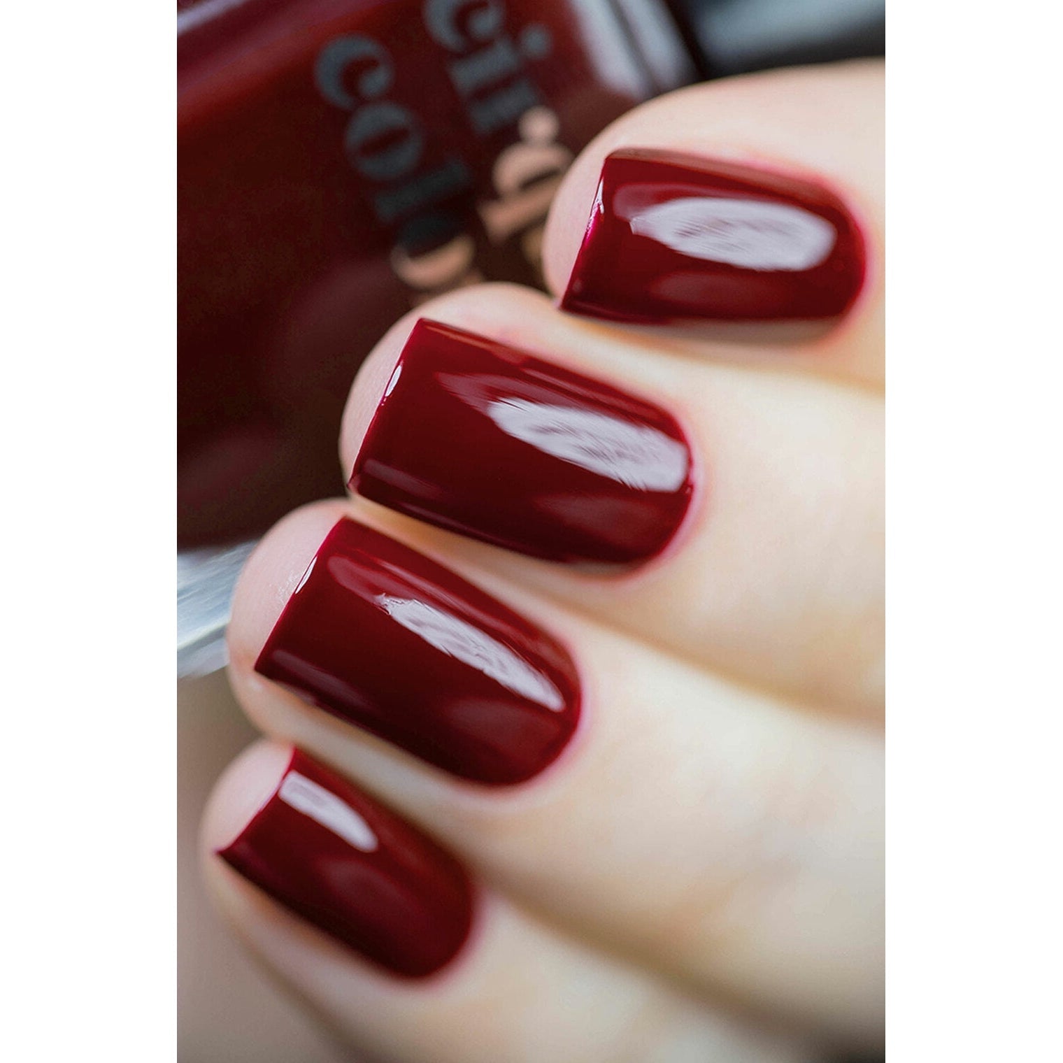 Cirque Colors Rouge Rockefeller Nail Polish - 0.37 oz Long Lasting Vegan Nail Lacquer for Women - Perfect for Manicures, Pedicures & Special Occasions