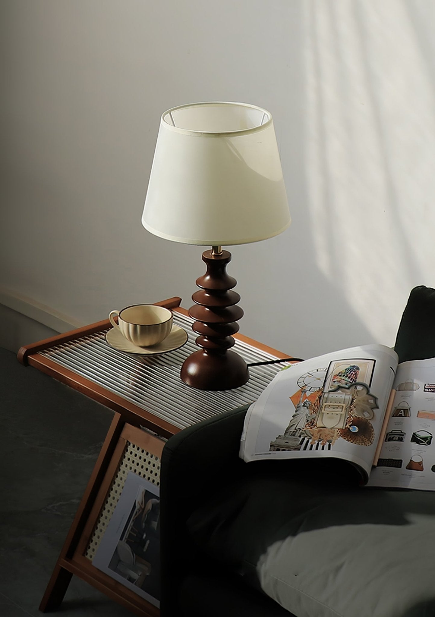 Adesso Beatrice Table Lamp - Modern LED Desk Lamp with Adjustable Brightness & USB Port for Home Office, Bedroom, and Study Room Lighting