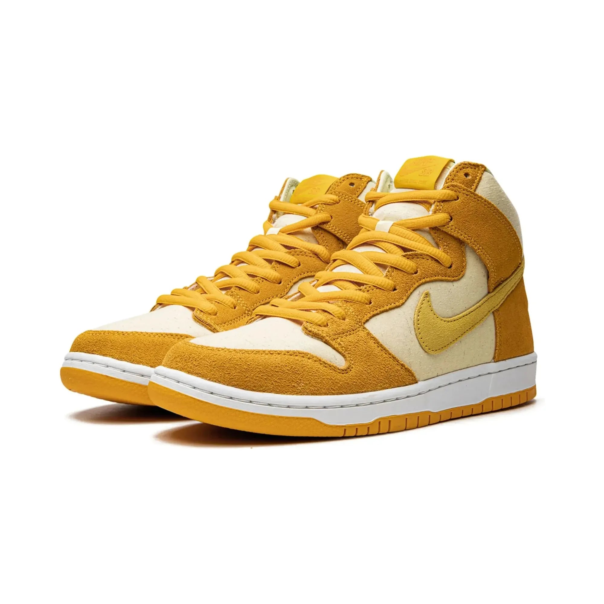 Nike SB Dunk High Pineapple Sneakers - Men's Basketball Shoes for Skateboarding & Streetwear Fashion | Perfect for Casual Wear, Skating, and Urban Style