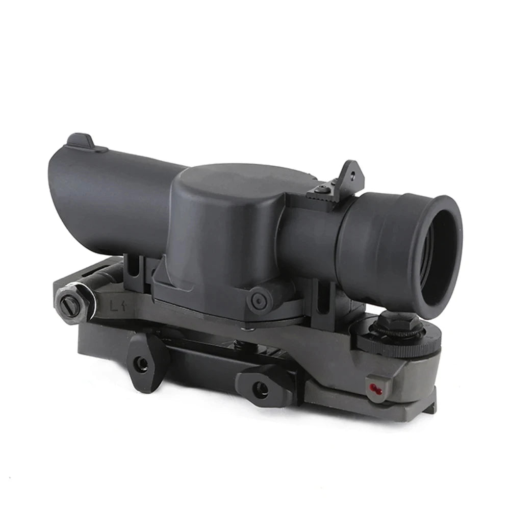 WE L85 SUSAT Type Tactical 4X Magnification Rifle Scope with Quick Detach Weaver Mount - Perfect for Hunting, Target Shooting & Airsoft Games