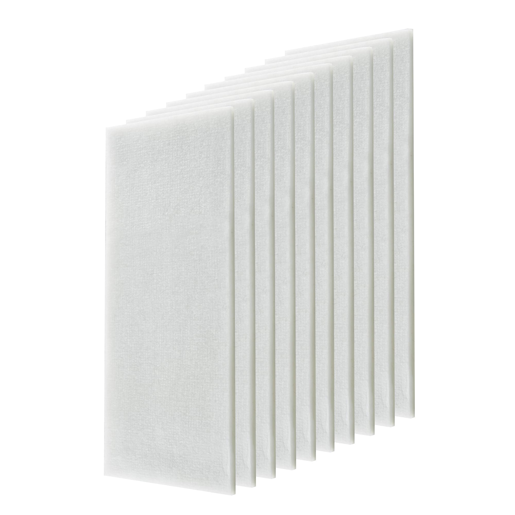 OMTech PM50 5-Piece Cotton Air Filter Set - 15x11 Inch Primary Replacement Filters for Fume Extractor & Air Purifier | Smoke & Contaminant Removal | Ideal for Laser Engraving, Woodworking & Industrial Workspaces