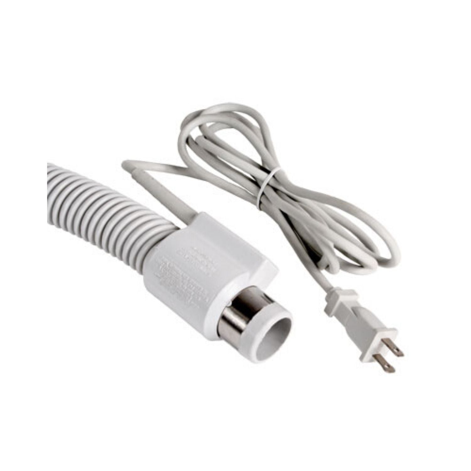 30ft Central Vacuum Electric Hose with Pigtail - Compatible with Button Lock & Friction Fit Vacuums - Ideal for Home Cleaning, Garage, and Workshop Use