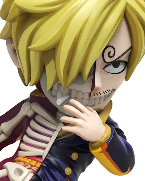 Mighty Jaxx XXRAY Plus One Piece Sanji Anime Figure - Collectible Action Figure for Anime Fans, Perfect for Display, Gifts, and Anime Collections