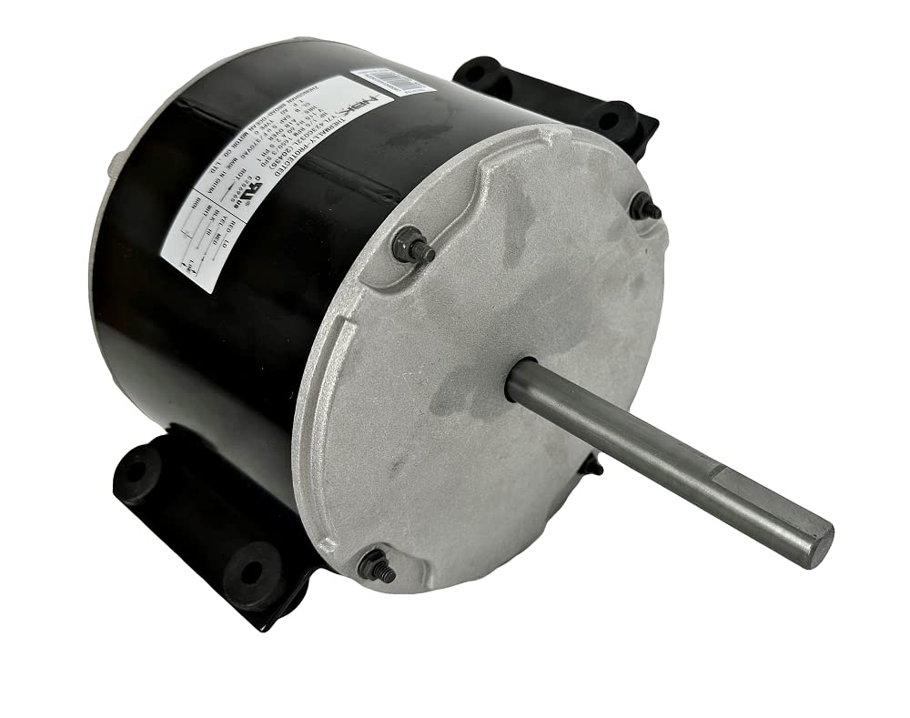 1/5 HP Fan Motor Replacement for Broad Ocean 3315332.005 - Compatible with HVAC Systems, Pool Heaters & Commercial Ventilation Units