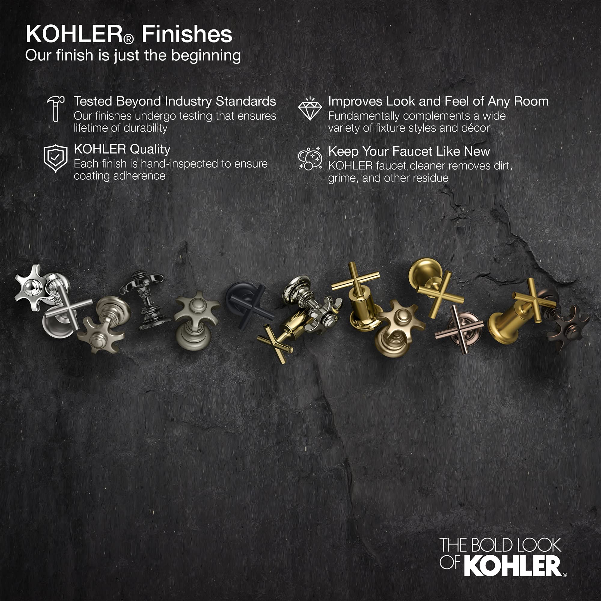 KOHLER Loure Wall-Mount Hand Shower Holder with Supply Elbow - Perfect for Bathroom and Shower Accessories Installation