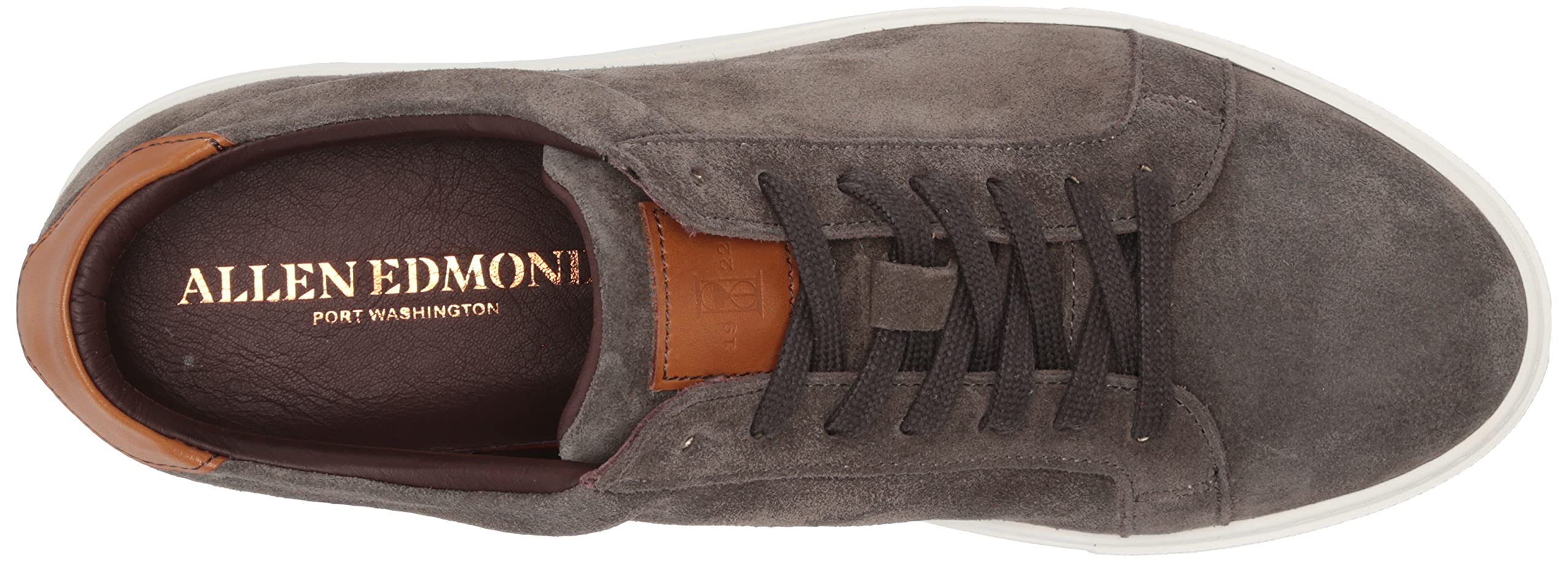 Allen Edmonds Men's Courtside Oxford Dress Shoes in Grey - Size 11.5 D (Medium Width) - Classic Business & Formal Footwear for Office, Weddings & Special Occasions