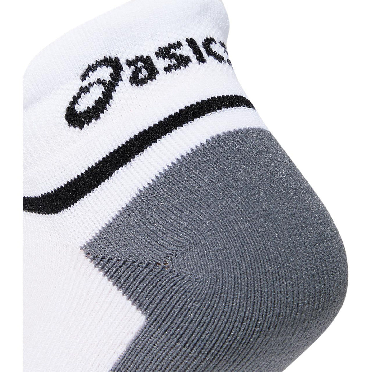 ASICS Intensity Single Tab 2.0 Athletic Socks 3-Pack - Brilliant White - Performance Running Socks for Men & Women - Ideal for Sports, Gym Workouts & Daily Wear