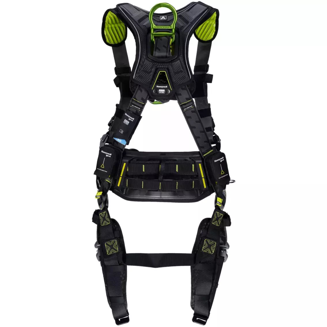 Honeywell MILLER® H700 Full Body Harness - ANSI/OSHA Compliant Safety Harness for Construction & Fall Protection - Ideal for Roofing, Climbing & Industrial Work