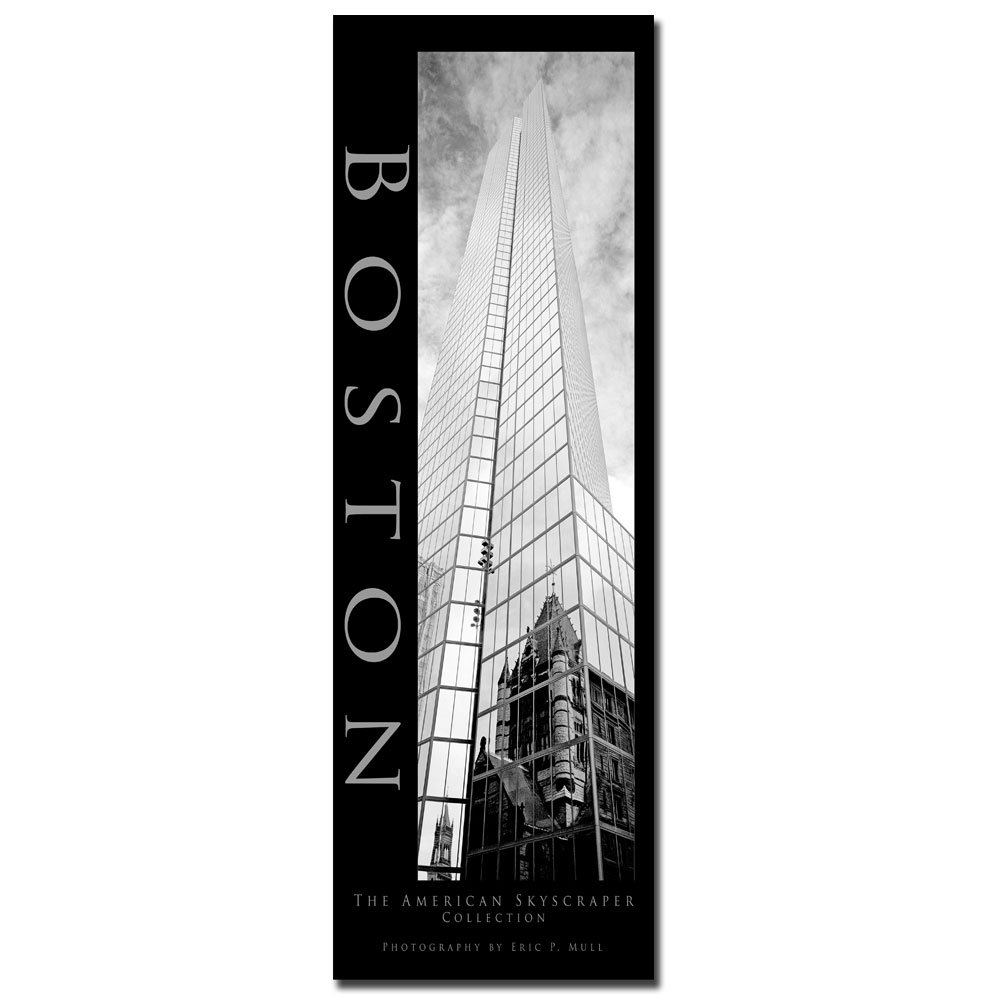 Preston Boston Canvas Art - 10x24 Inch Handmade Wall Decor for Living Room, Bedroom & Office | Trademark Fine Art