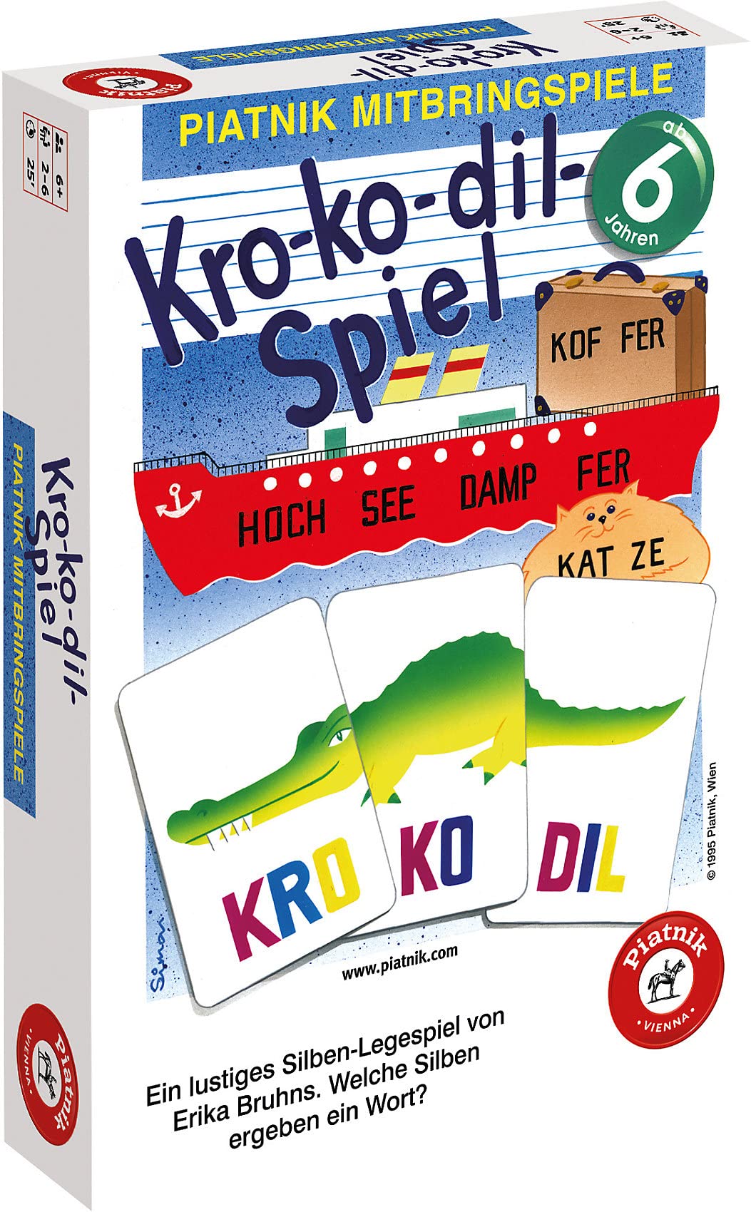 Piatnik Kro Ko DIL Card Game - Fun Family Party Board Game for Kids & Adults - Perfect for Game Nights, Travel & Indoor Activities