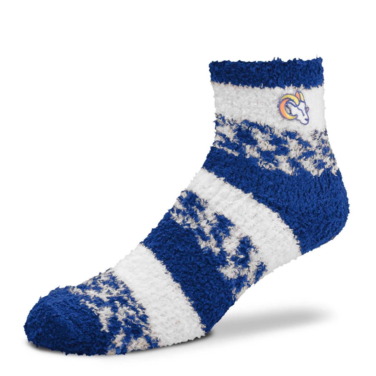 Women's NFL Football Team Cozy Soft Sleep Socks - Warm & Comfortable Crew Socks for Fans, Lounge, Bedtime & Gifts - Perfect for Game Day, Relaxing at Home & Cold Weather