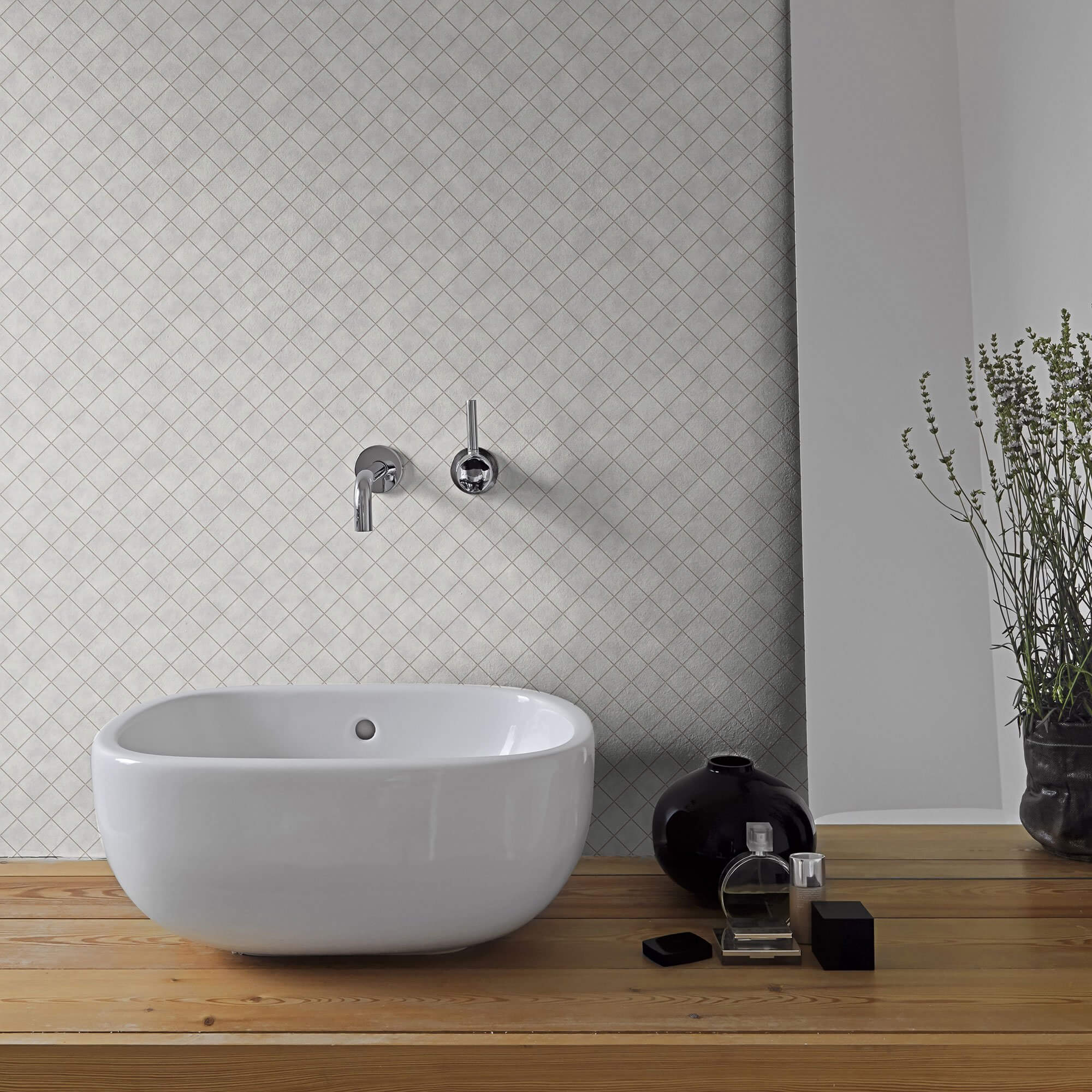 White Geometric Tile Adhesive Peel and Stick Removable Wallpaper - Self-Adhesive Wall Decals for Home, Office & Bathroom Decor - Easy DIY Installation & Reusable Backsplash Tiles