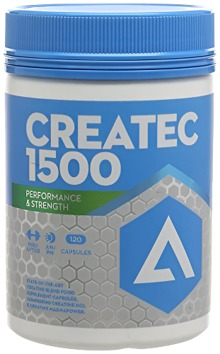 Adapt Createc 1500 Capsules (120 Count) - Premium Brain Health Supplement for Memory, Focus & Cognitive Support - Ideal for Students, Professionals & Seniors