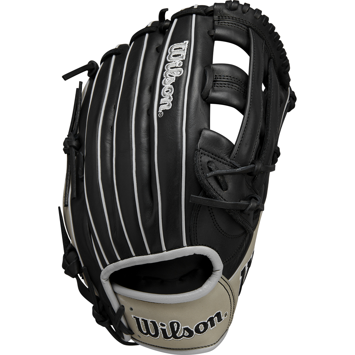 A1000 1750 Outfield Baseball Glove - 12.5 Inch Dual Post Web for Youth & Adult Players - Perfect for Outfield Practice & Game Performance
