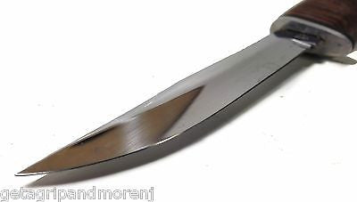 Vintage CASE XX 3 FINN SSP Folding Knife with Leather Sheath - 1970s Collectible Pocket Knife for Camping, Hunting & Outdoor Adventures