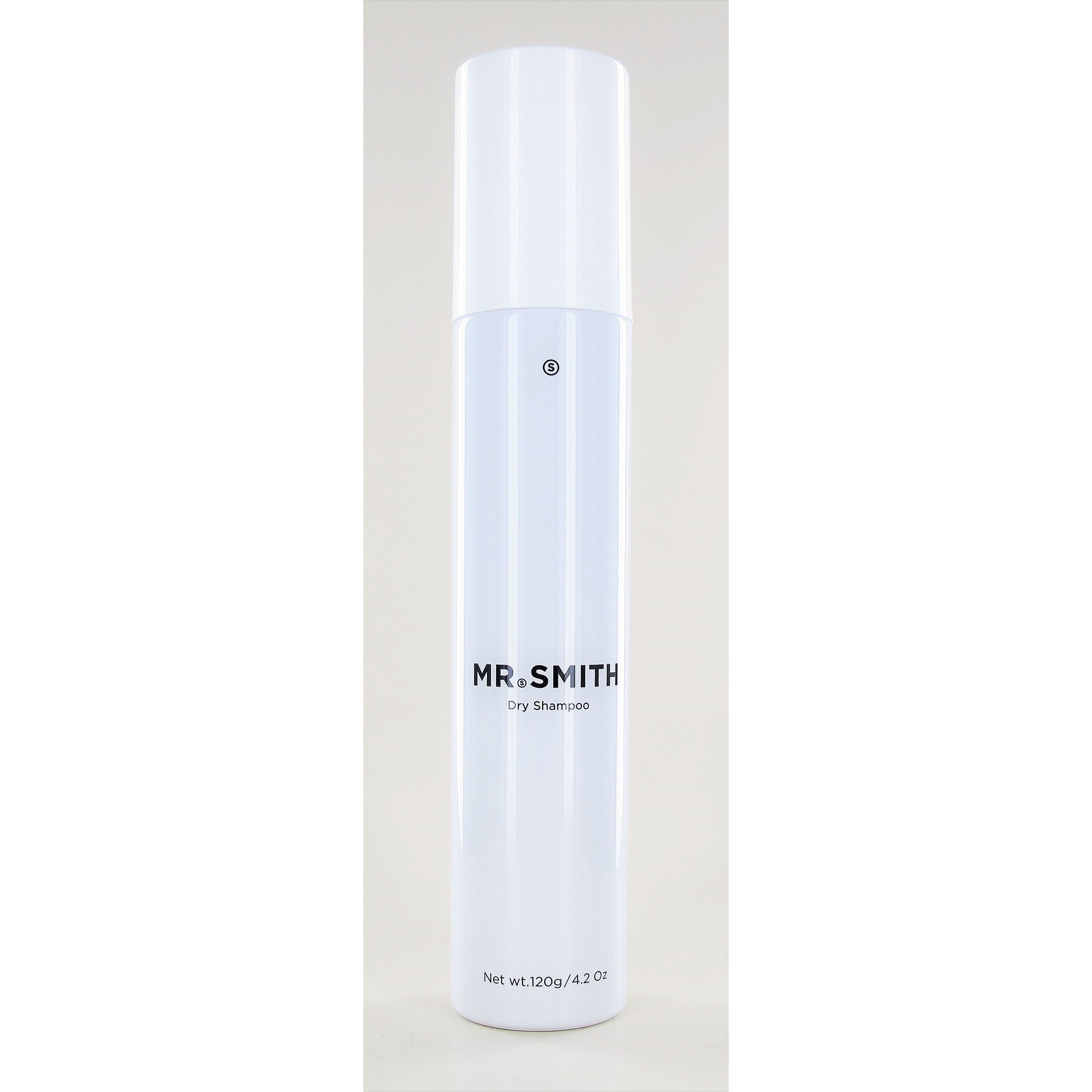 Mr. Smith Dry Shampoo for Oily Hair - 4.2 oz Volumizing & Refreshing Spray - Quick Hair Cleanse Between Washes - Perfect for Travel, Gym & Busy Mornings