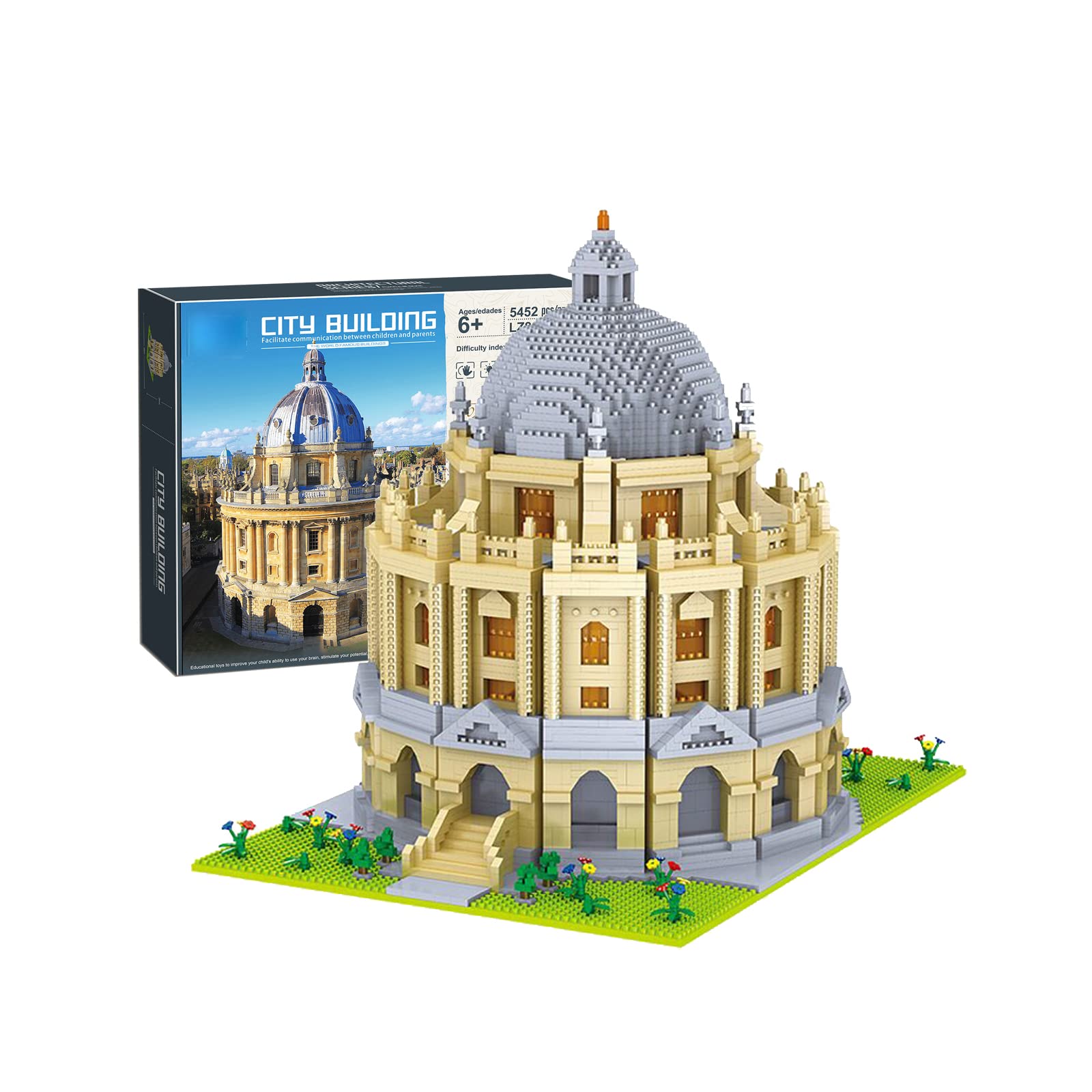 5452pcs Architecture City Set - Famous University Micro Building Model Educational Bricks STEM Toy for Kids | Perfect Christmas & Birthday Gift for Creative Play & Home Decoration