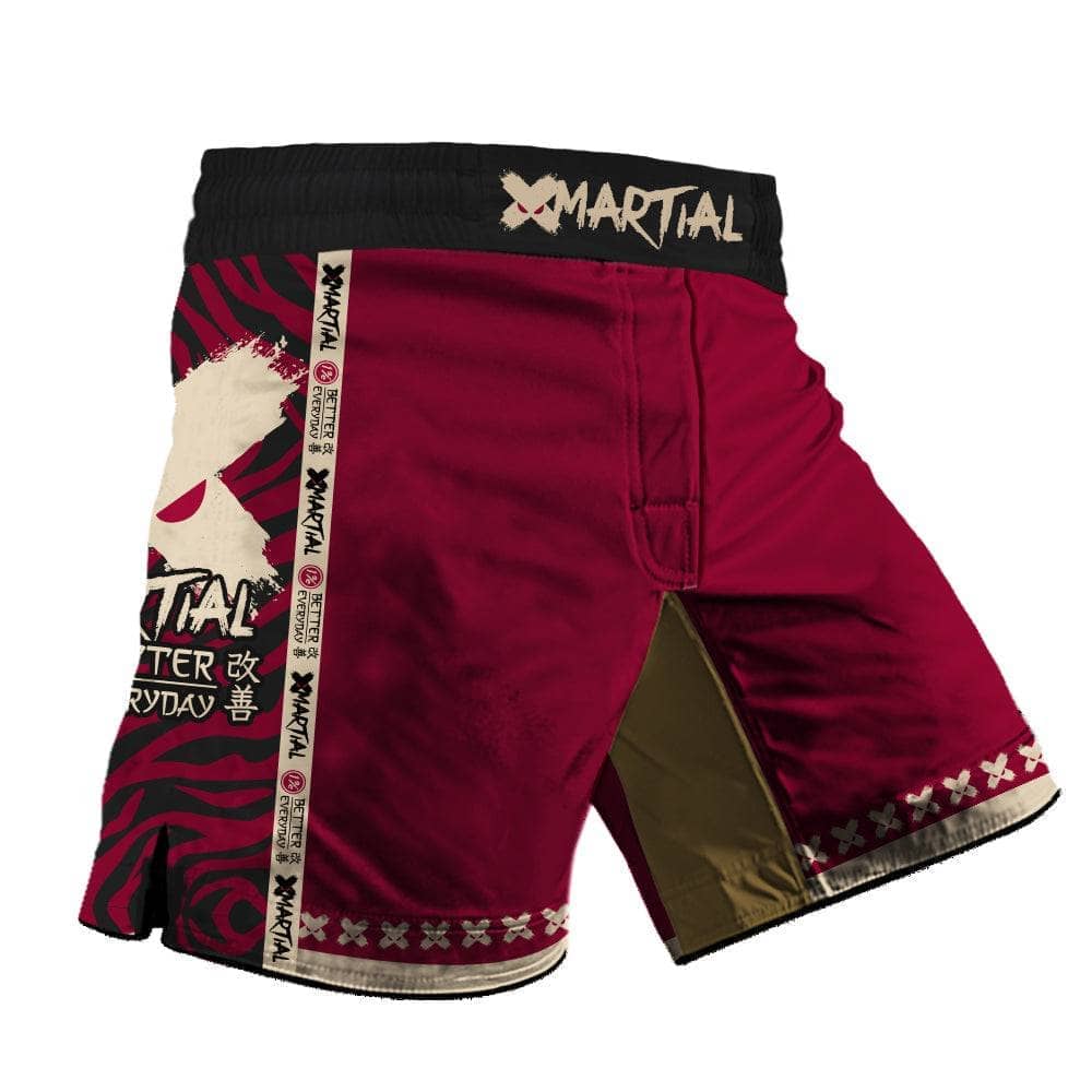 XMartial Kill Level Fight Team 2.0 Hybrid MMA Shorts - Premium Training & Competition Shorts for MMA, BJJ & Muay Thai - Perfect for Gym Workouts & Martial Arts Tournaments
