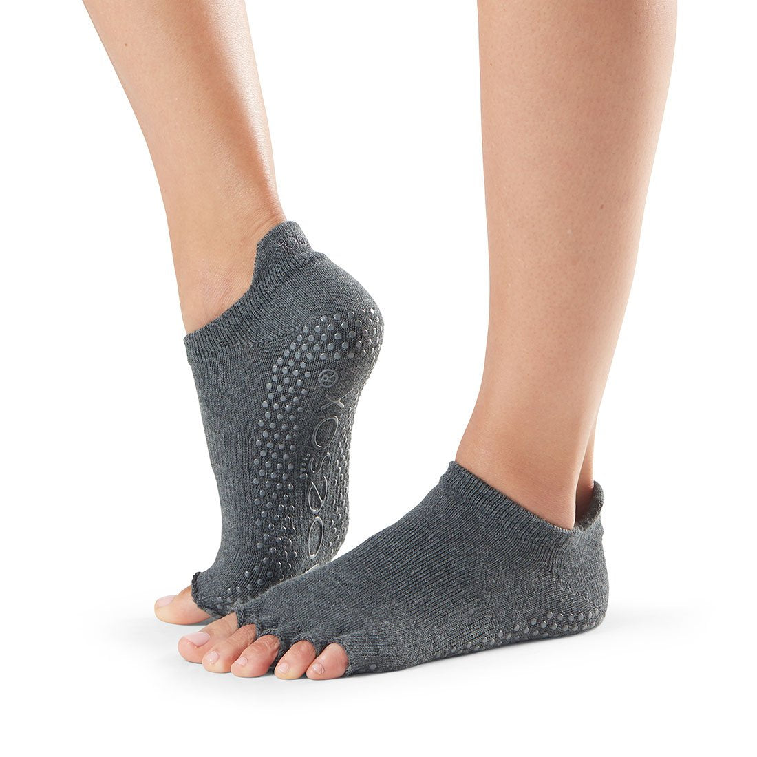 ToeSox Low Rise Grip Socks for Yoga, Pilates & Barre - Non-Slip Workout Socks with Arch Support for Women