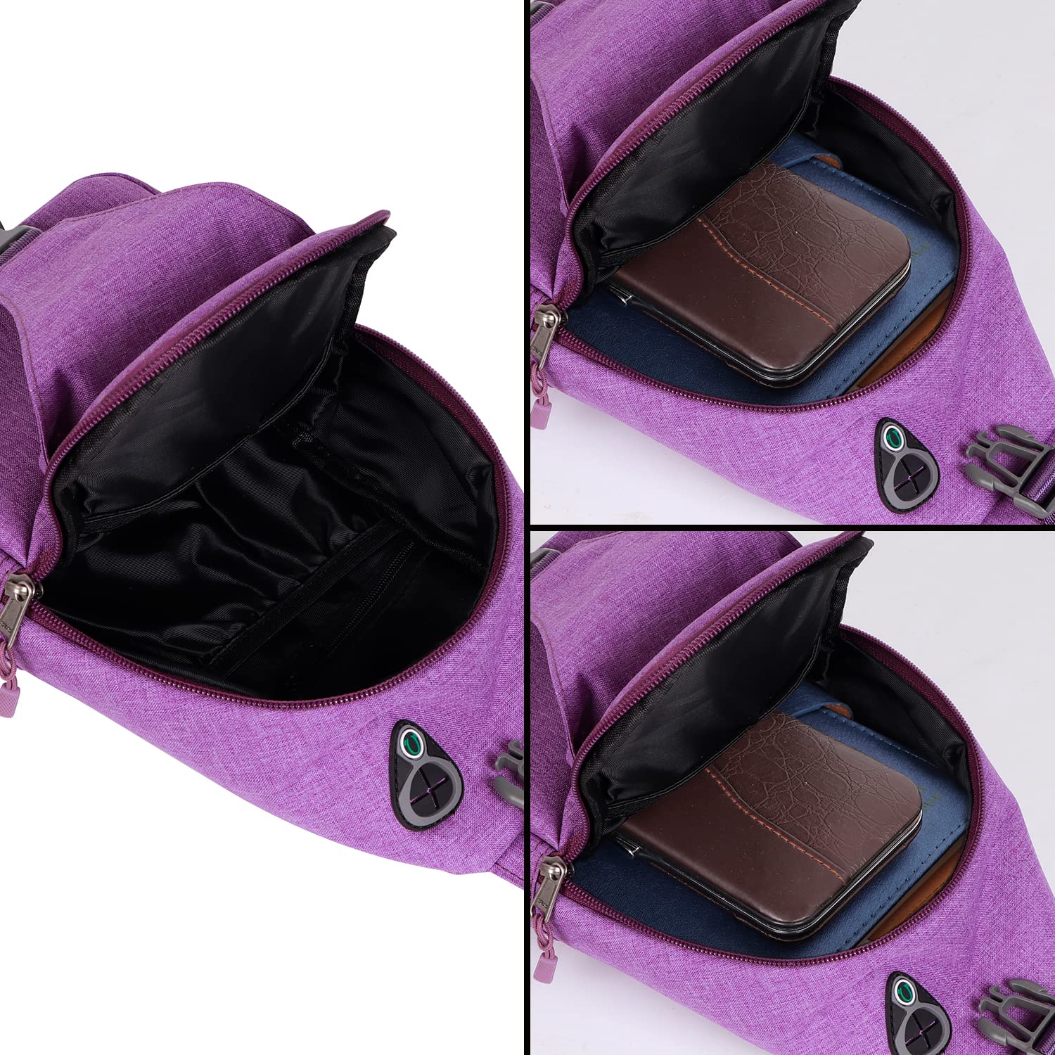 Trendy Anti-Theft Waterproof Crossbody Sling Bag for Women & Men - Perfect for Travel, Commuting & Outdoor Adventures