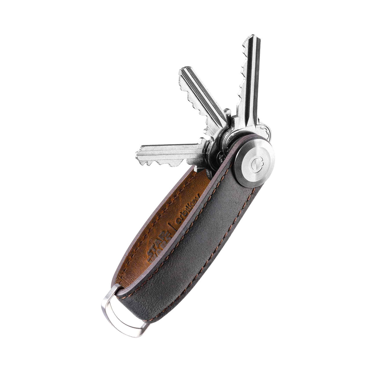 Star Wars Themed Leather Key Organizer - Durable & Stylish Key Holder for Fans - Perfect for Home, Office, and Travel Use