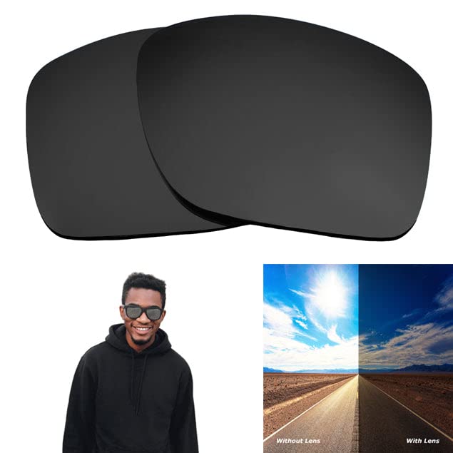 Seek Optics Replacement Sunglass Lenses for Oakley Fast Jacket - Polarized Shatterproof UV400 Protection Lenses - Perfect for Running, Cycling & Outdoor Sports