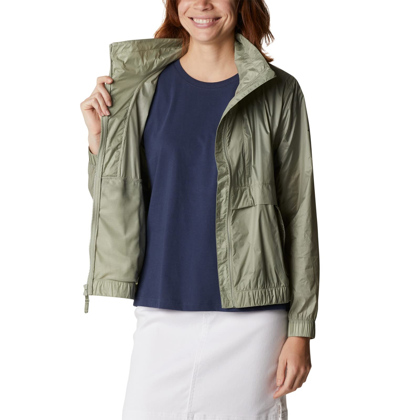 Columbia Women's Sunny City Windbreaker Jacket - Lightweight Water-Resistant Windbreaker for Hiking, Running & Outdoor Activities