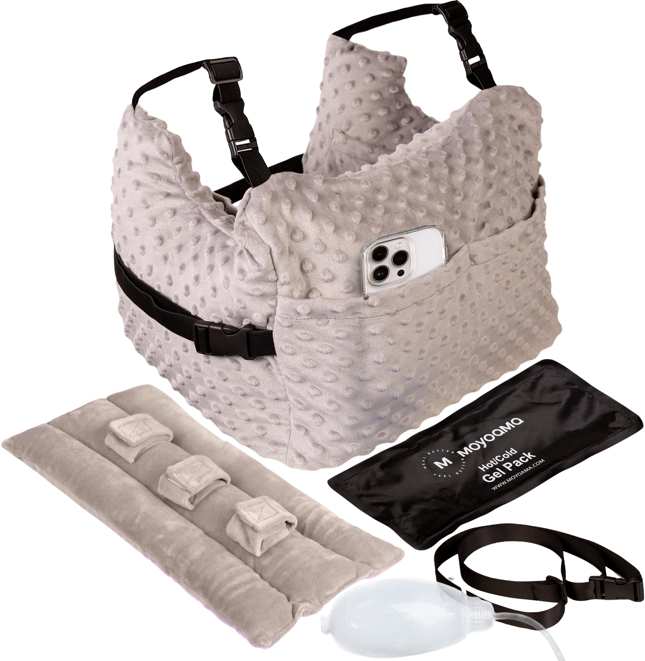 MOYOAMA Post Mastectomy Pillow for Surgery Recovery - Soft Breast Pillow for Lumpectomy, Mastectomy & Reduction Patients | Comfortable Post-Op Support Pillow for Sleeping, Travel & Daily Use