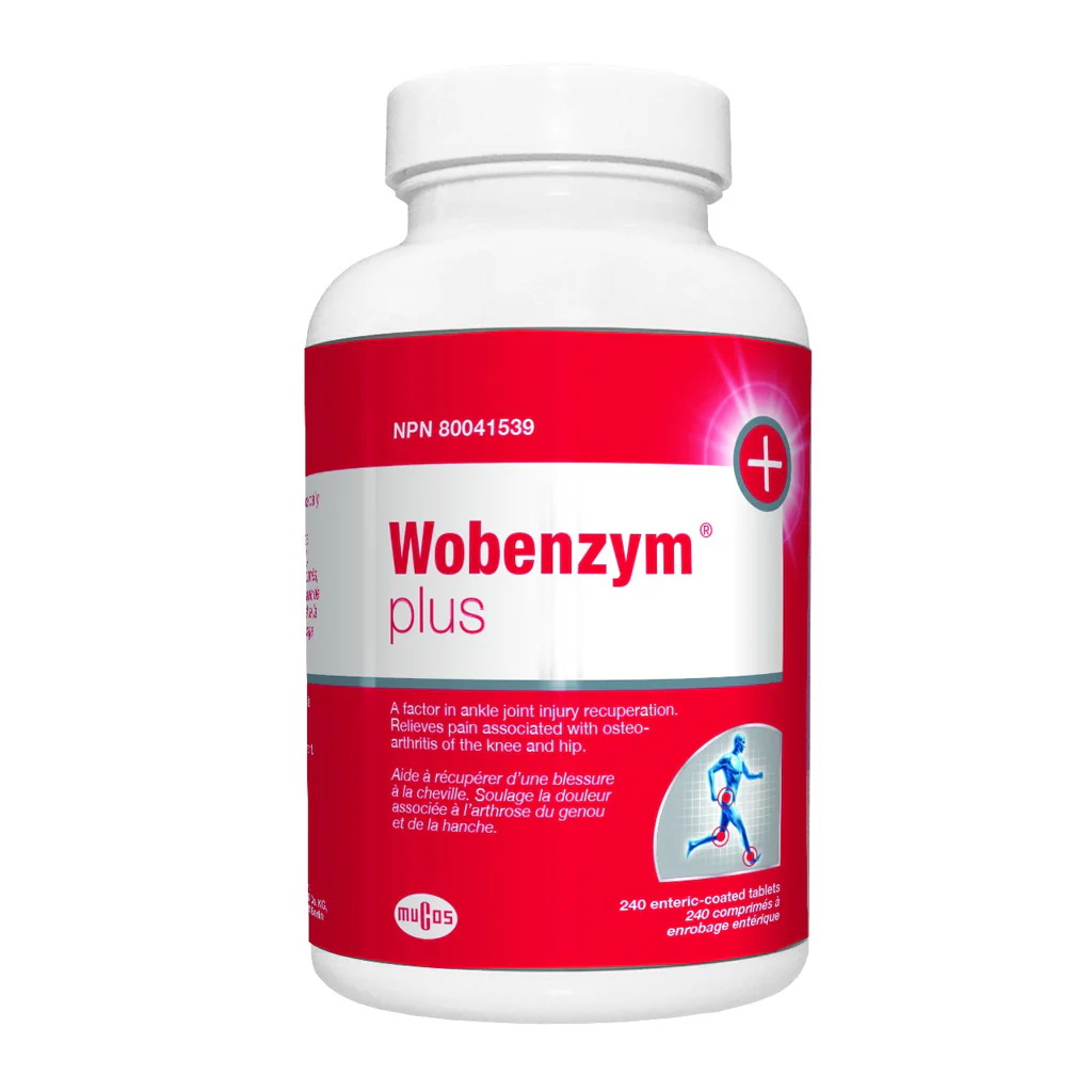 Douglas Laboratories Wobenzym Plus - Systemic Enzyme Supplement for Immune Support & Joint Health - Ideal for Active Lifestyles & Post-Workout Recovery