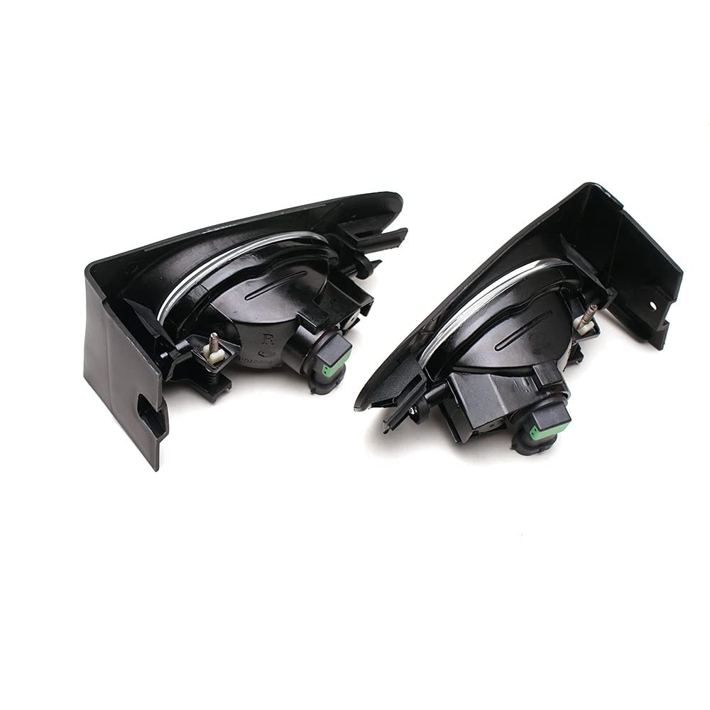 Honda Fit/Jazz GD1 GD3 2003-2007 Clear Fog Lights Kit - Front Bumper Replacement Driving Lamps Assembly | Perfect for Night Driving, Foggy Conditions & Off-Road Adventures