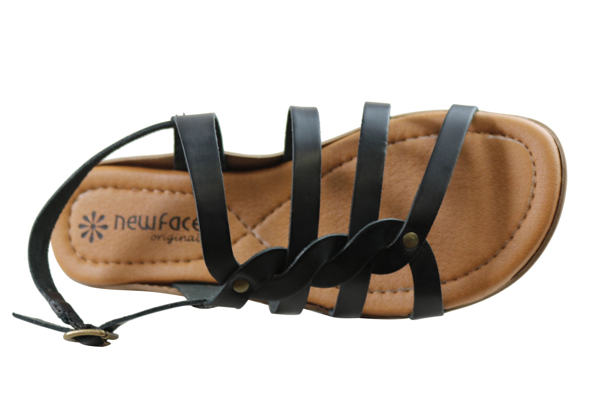 Estella Women's Comfortable Leather Sandals - Handmade in Brazil - Casual Summer Walking Shoes for Beach, Travel & Everyday Wear