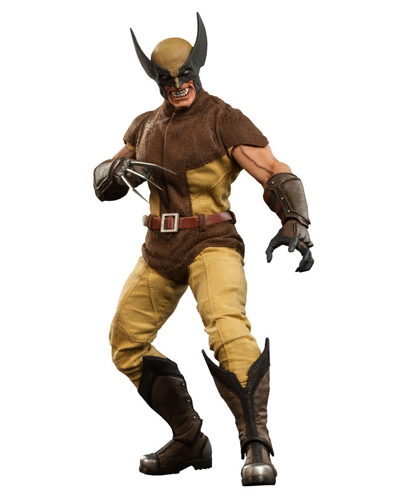 Marvel Comics X-Men Wolverine 1/6 Scale Action Figure - Premium Collectible Sideshow Statue | Perfect for Display, Gift Giving & Comic Book Fans Collection