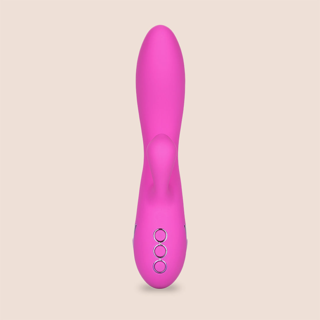 California Dreaming® Malibu Minx Rabbit Vibrator - Powerful Air Suction Clitoral Stimulator for Women, Waterproof & Rechargeable Adult Toy - Perfect for Solo Play & Couples Intimacy