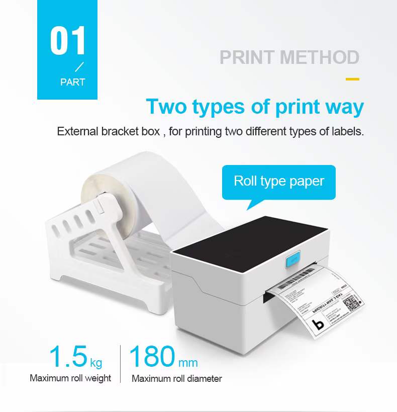POS 9220 110mm Thermal Receipt Printer for Retail, Restaurant & Small Business - Fast Printing & Compact Design