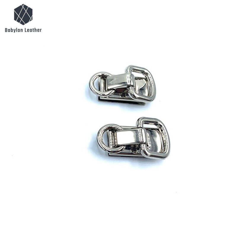 2 Pack Rectangle with Ring Shoulder Strap Connector Buckle - Durable Metal Strap Adjuster for Bags, Luggage, Backpacks & Pet Collars - Secure Fastener for DIY Accessories & Outdoor Gear