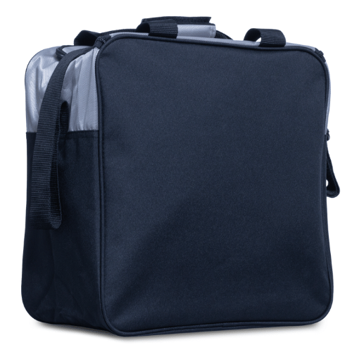 Brunswick Blast Silver Single Tote Bowling Bag - Lightweight & Durable for League Play & Practice - Perfect for Bowling Enthusiasts & Team Players