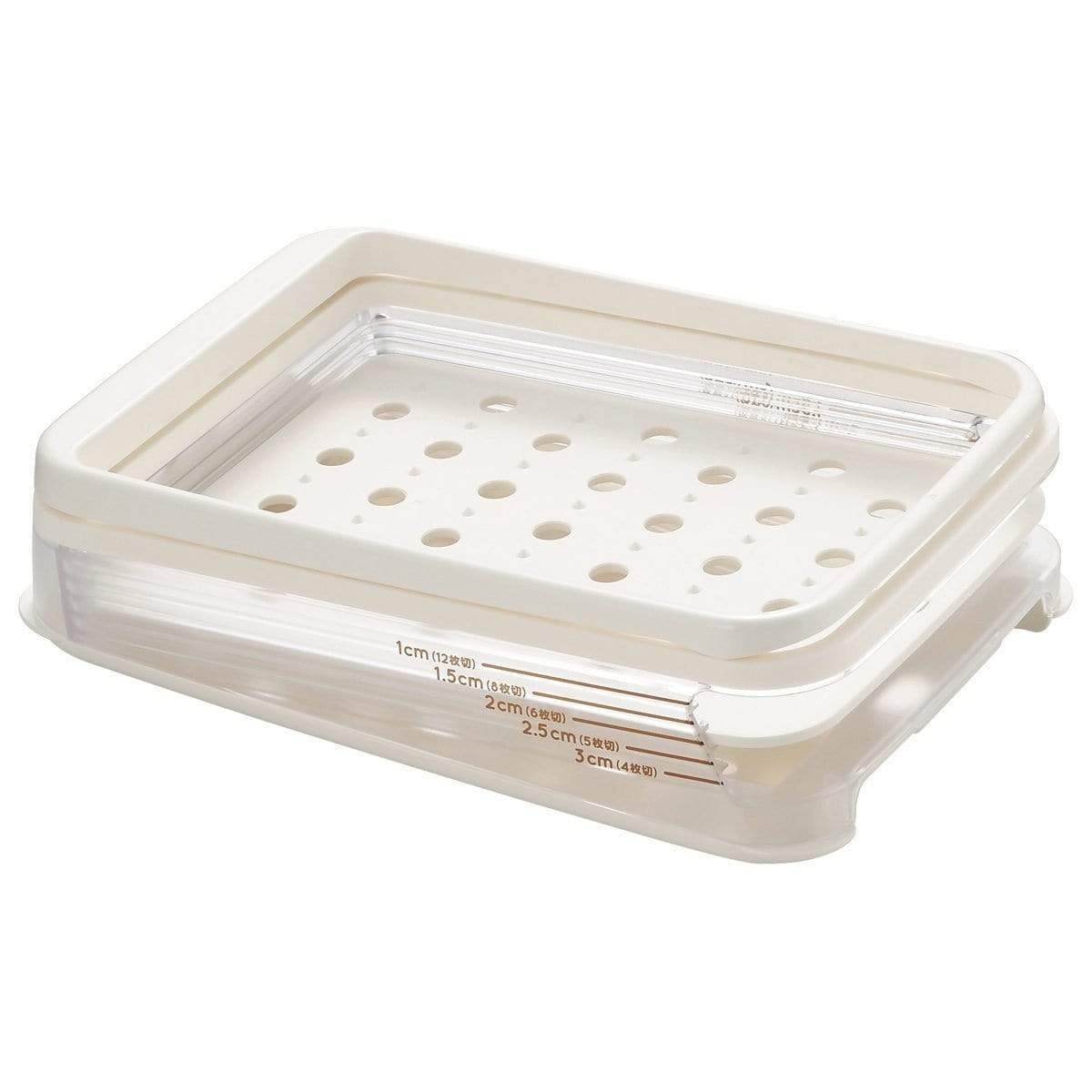 Best Akebono Bread Slicer with Crumb Catcher - Freshly Baked Bread Cutter for Perfect Slices - Ideal for Home Bakeries, Sandwich Making & Toast Preparation