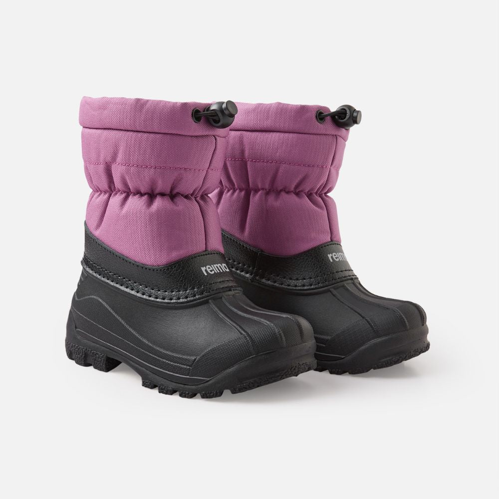 Reima Nefar Kids Snow Boots - Waterproof Winter Boots for Boys & Girls, Insulated Warm Snow Shoes, Red Violet UK 11 (US 12) - Perfect for Snow Play, Sledding & Cold Weather Outdoor Activities