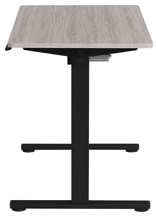 Office Star Primo Sit to Stand Electric Adjustable Height Desk [PMO4823] - Perfect for Home Office, Gaming & Workspace Ergonomics
