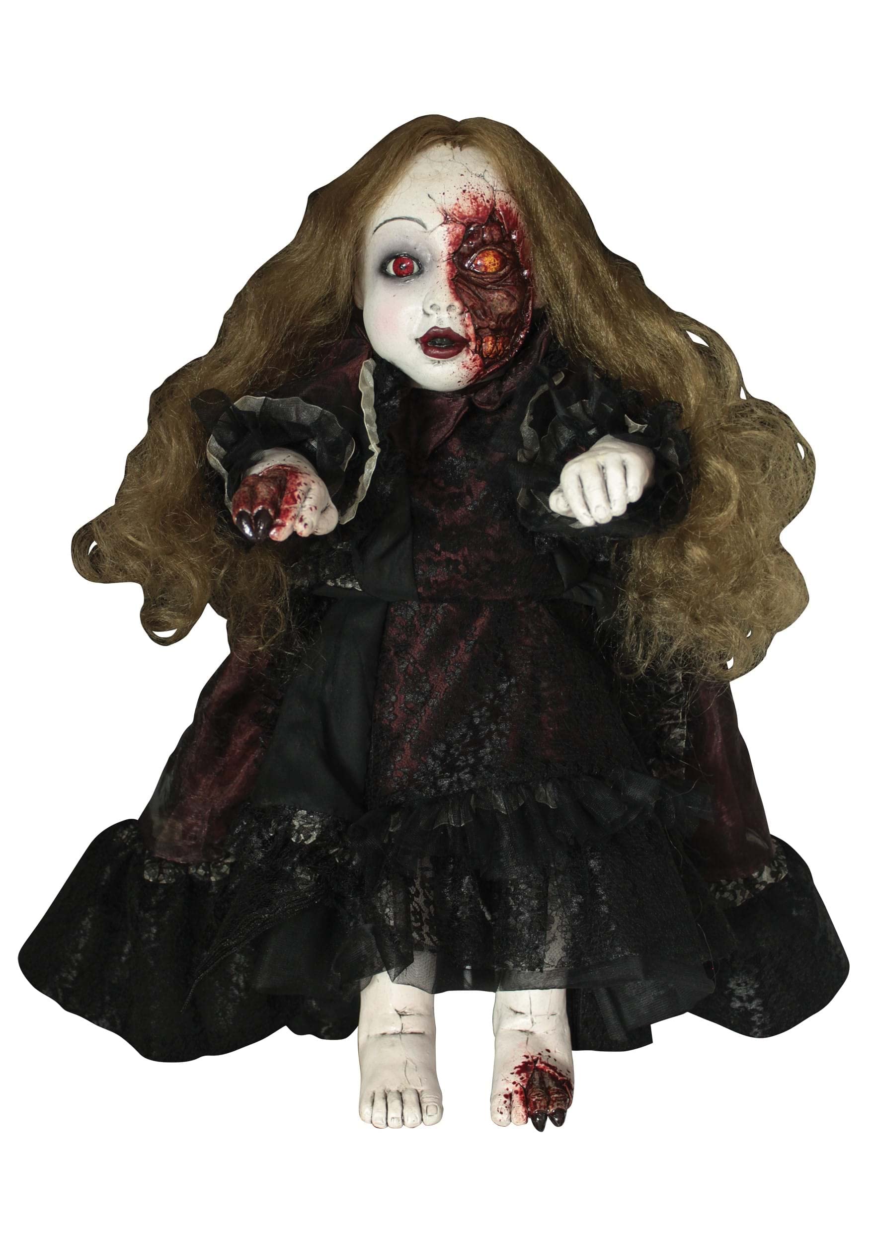 Spooky Halloween Decorations - American Doll for Haunted House & Party Scenes | Scary Home & Yard Decor
