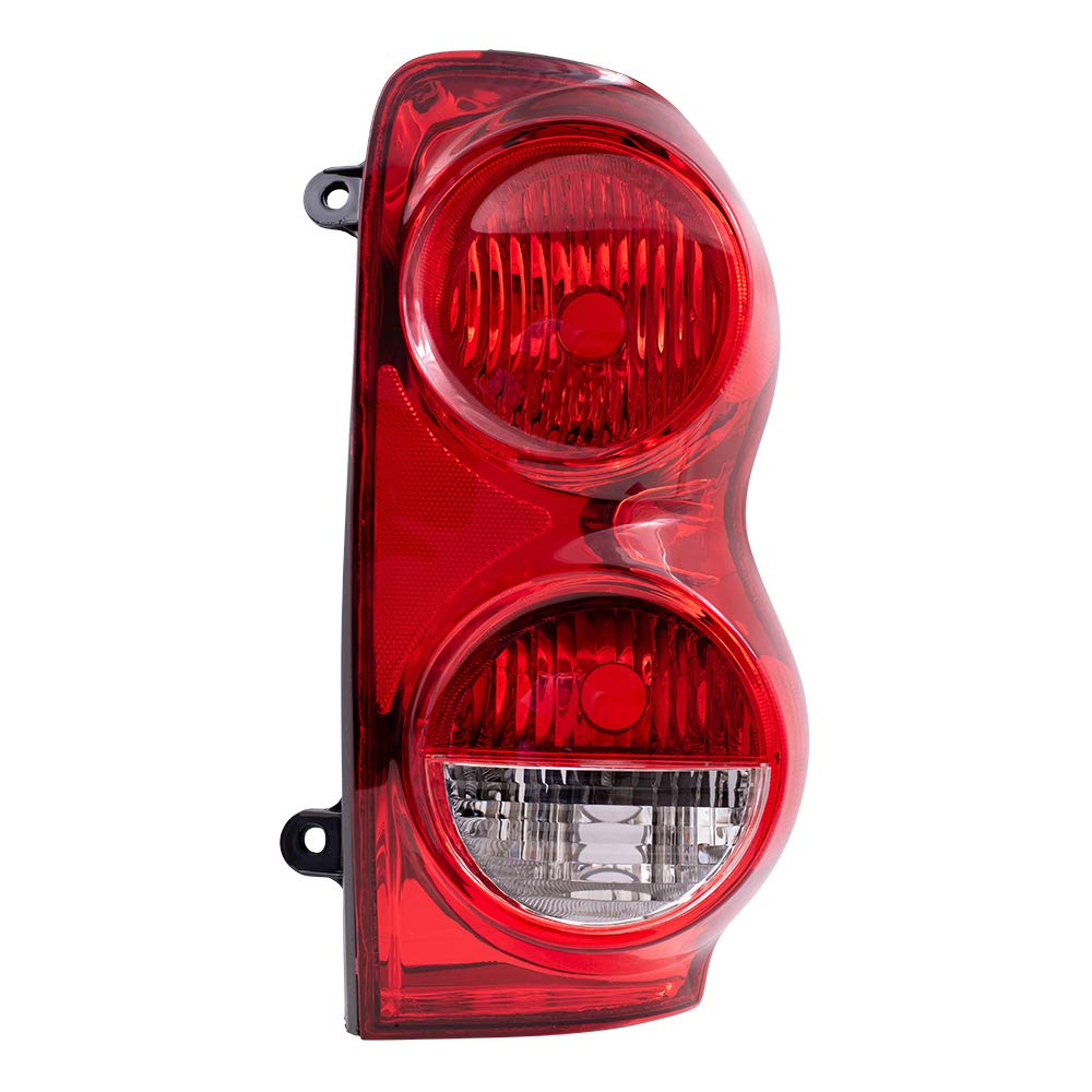 Brock Replacement Tail Light Set - Driver & Passenger Side Compatible with 2004-2009 Dodge Durango (Part #5133169AI & 5133168AI) - Perfect for Night Driving & Vehicle Safety Upgrades